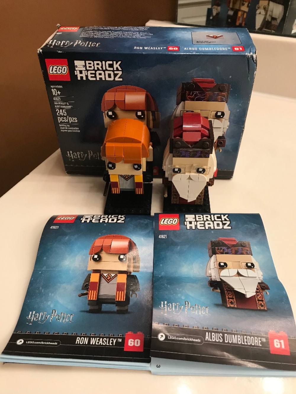 LEGO BrickHeadz 41621 Albus Dumbledore and Ron Weasley